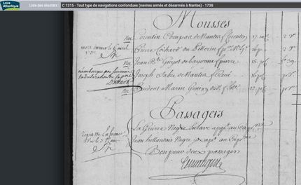 page 54/203 - Rôles de bord - Janvier 1738 - AD44 C1315