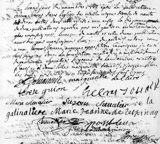AD Vienne - Poitiers St Michel - 2 novembre 1722 - vue 96/146