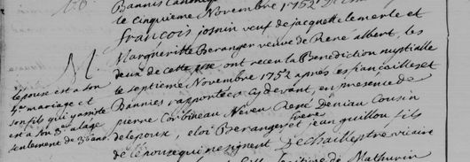 AD44 en ligne - BMS La Chevrolière 1752