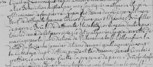 AD44 en ligne - BMS La Chevrolière 1728