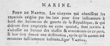 AD44 en ligne - Presse - Feuille nantaise du 8 mai 1795 AD44 en ligne - Presse - Feuille nantaise du 8 mai 1795
