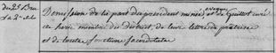 AD44 en ligne Déliberations du Conseil Général 25 brumaire an 2